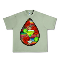 Oil Green mexican teardrop  4 Urban Heavy Tee - BundleAndBundleShop