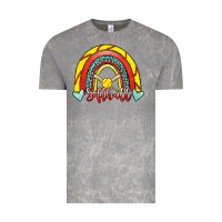 Cloud Rock Softball Rainbow Vintage Tee - RanaPortraitStore