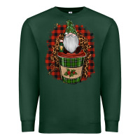 Sports Green Gnomes With Coffee Christmas Premium Sweatshirt - RanaPortraitStore