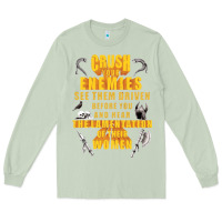 Matcha crushs your enemies merch Long Sleeve Tee - baoMotion