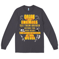 Smoke crushs your enemies merch Long Sleeve Tee - baoMotion