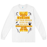 White crushs your enemies merch Long Sleeve Tee - baoMotion