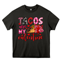 Asphalt tacos are my valentine Heavy Core Tee - OliviaCreatesArt
