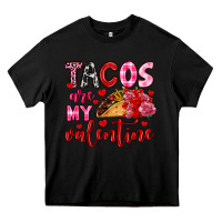 Black tacos are my valentine Heavy Core Tee - OliviaCreatesArt