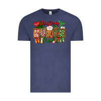Vintage Denim Christmas Nurse Crew Vintage Tee - FaDigitalArtStudio