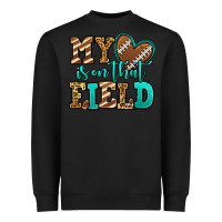 Black my heart is on that field american football Heavyweight Sweatshirt - Jasminsmagicworld