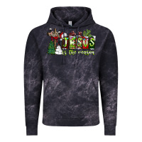 Cloud Black jesus İs the reason Vintage Hoodie - CowhideDigitalArt