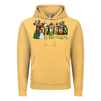 Vintage Mustard jesus İs the reason Vintage Hoodie - CowhideDigitalArt
