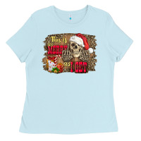 This Is As Merry As I Get Skull Ladies Tee | Teevron