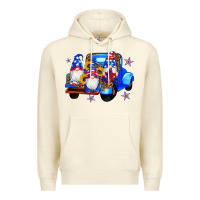 Sandshell american flag gnomes truck sunflowers star leopard Premium Hoodie - Artiststas