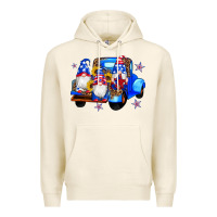 Tofu american flag gnomes truck sunflowers star leopard Premium Hoodie - Artiststas
