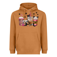 Meerkat cat mom coffee Heavyweight Hoodie - Jasminsmagicworld