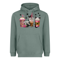 Sage cat mom coffee Heavyweight Hoodie - Jasminsmagicworld