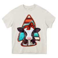Cream baby calf arrowhead Heavy Core Tee - Jasminsmagicworld