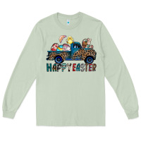 Matcha Happy Easter truck Long Sleeve Tee - CowhideDigitalArt