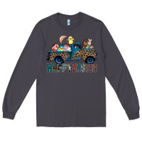 Smoke Happy Easter truck Long Sleeve Tee - CowhideDigitalArt