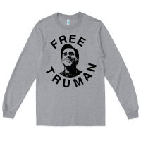 Heather Grey free truman Long Sleeve Tee - baoMotion