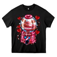 Black kiss  machine  olivia Heavy Core Tee - OliviaCreatesArt