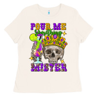Skull Pour Me Something Mister Ladies Tee | Teevron