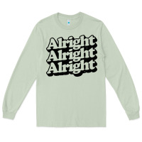 Matcha alright alright alright Long Sleeve Tee - baoMotion