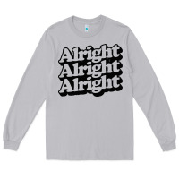 Moon Dust alright alright alright Long Sleeve Tee - baoMotion