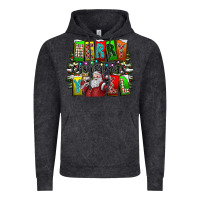 Vintage Black merry christmas yall Vintage Hoodie - CowhideDigitalArt
