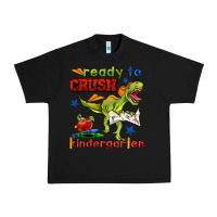 Black ready to crush kindergarten Urban Heavy Tee - BundleAndBundleShop