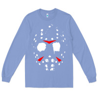 Colony Blue mask halloween Long Sleeve Tee - baoMotion