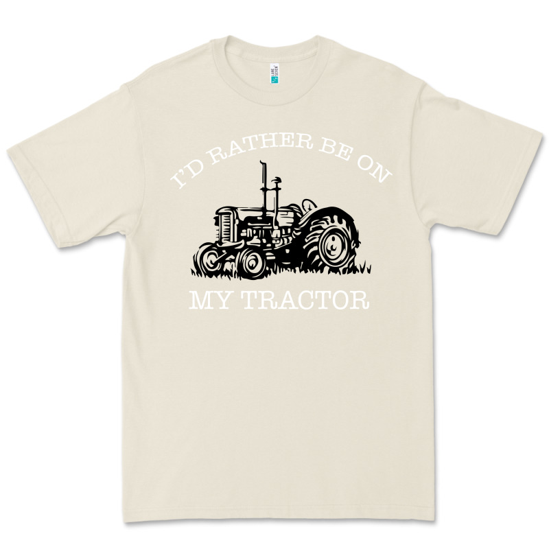 I'd Rather Be On My Tractor Premium Tee by Bettercallsaul | Teevron