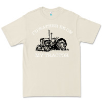 Bone I'D Rather Be On My Tractor Premium Tee - Bettercallsaul