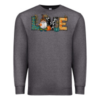 Charcoal Heather Fall Love Gnome Premium Sweatshirt - RanaPortraitStore