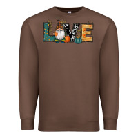 Chestnut Fall Love Gnome Premium Sweatshirt - RanaPortraitStore