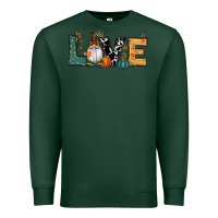 Sports Green Fall Love Gnome Premium Sweatshirt - RanaPortraitStore
