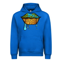 Cobalt summer vibes pineapple lips Urban Hoodie - Jasminsmagicworld