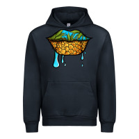 Navy summer vibes pineapple lips Urban Hoodie - Jasminsmagicworld