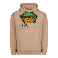 Pigment Burro summer vibes pineapple lips Urban Hoodie - Jasminsmagicworld