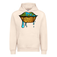 Sandshell summer vibes pineapple lips Urban Hoodie - Jasminsmagicworld