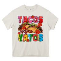 Cream tacos before vatos olivia Heavy Core Tee - OliviaCreatesArt