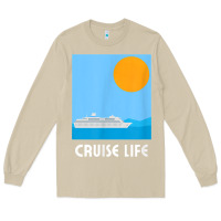 Mushroom cruise life design travel & cruise wear t shirt Long Sleeve Tee - baoMotion