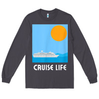 Cruise Life Design Travel & Cruise Wear T Shirt Long Sleeve Tee | Teevron