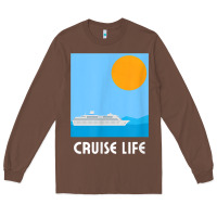 Chestnut cruise life design travel & cruise wear t shirt Long Sleeve Tee - baoMotion