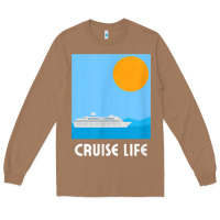 Toasted Coconut cruise life design travel & cruise wear t shirt Long Sleeve Tee - baoMotion