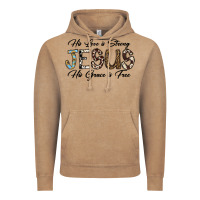 Vintage Coffee His Love is Strong Jesus His Grace is Free Vintage Hoodie - CowhideDigitalArt