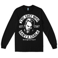 Black santa carla est 1987 Long Sleeve Tee - baoMotion