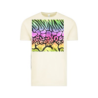 Vintage Arctic neon rainbow safari seamless pattern Vintage Tee - BundleAndBundleShop