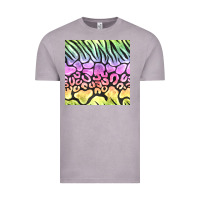 Vintage Zinc neon rainbow safari seamless pattern Vintage Tee - BundleAndBundleShop