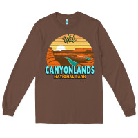 Chestnut Canyonlands Moab Utah National Park Nature Outdoor Lovers Long Sleeve Tee - baoMotion