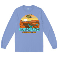 Colony Blue Canyonlands Moab Utah National Park Nature Outdoor Lovers Long Sleeve Tee - baoMotion
