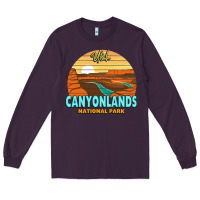 Plum Canyonlands Moab Utah National Park Nature Outdoor Lovers Long Sleeve Tee - baoMotion