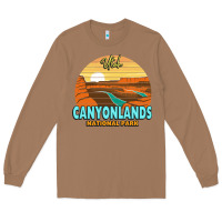 Toasted Coconut Canyonlands Moab Utah National Park Nature Outdoor Lovers Long Sleeve Tee - baoMotion